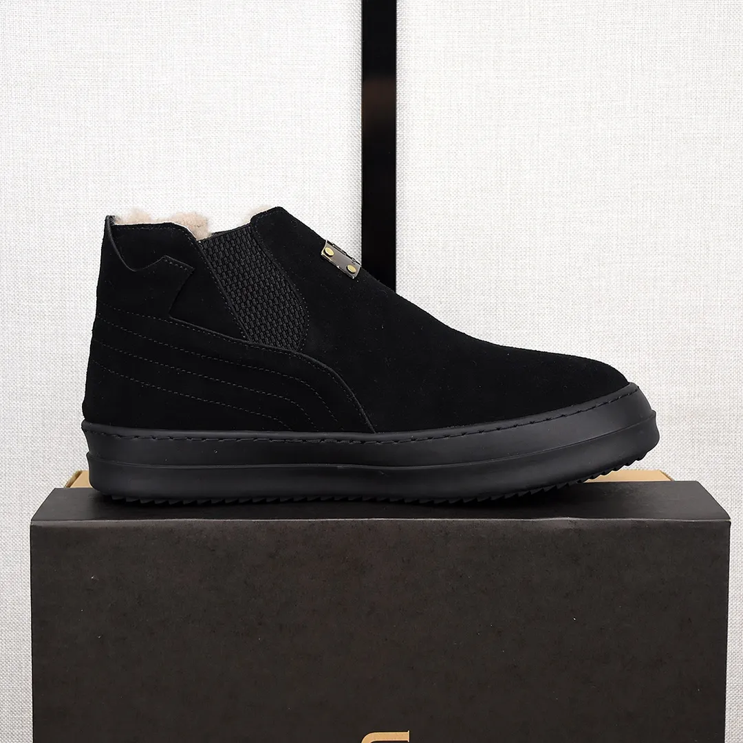 PP520🛜🛜🛜【ugg】The upper is made of waterproof nubuck, real wool lining, and non-slip rubber sole. Warm and comfortable, a must-have in winter! Men's size 38-44 (custom-made size 45 is non-refundable).